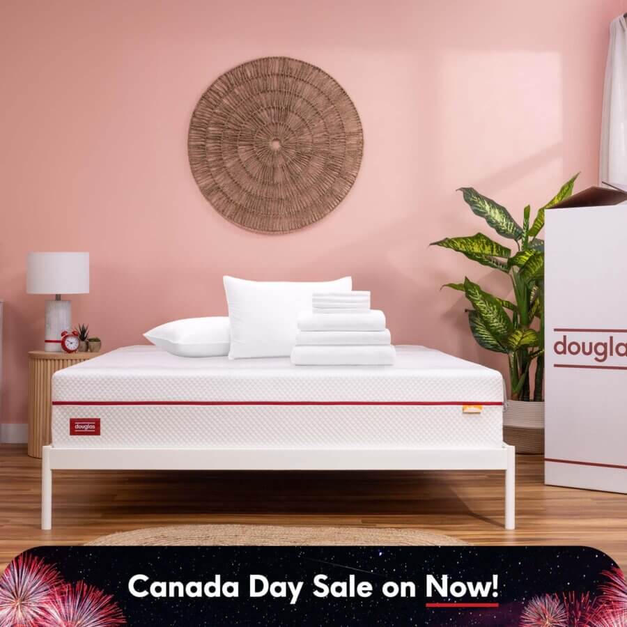 Douglas Alpine Cooling Gel Mattress Made in Canada