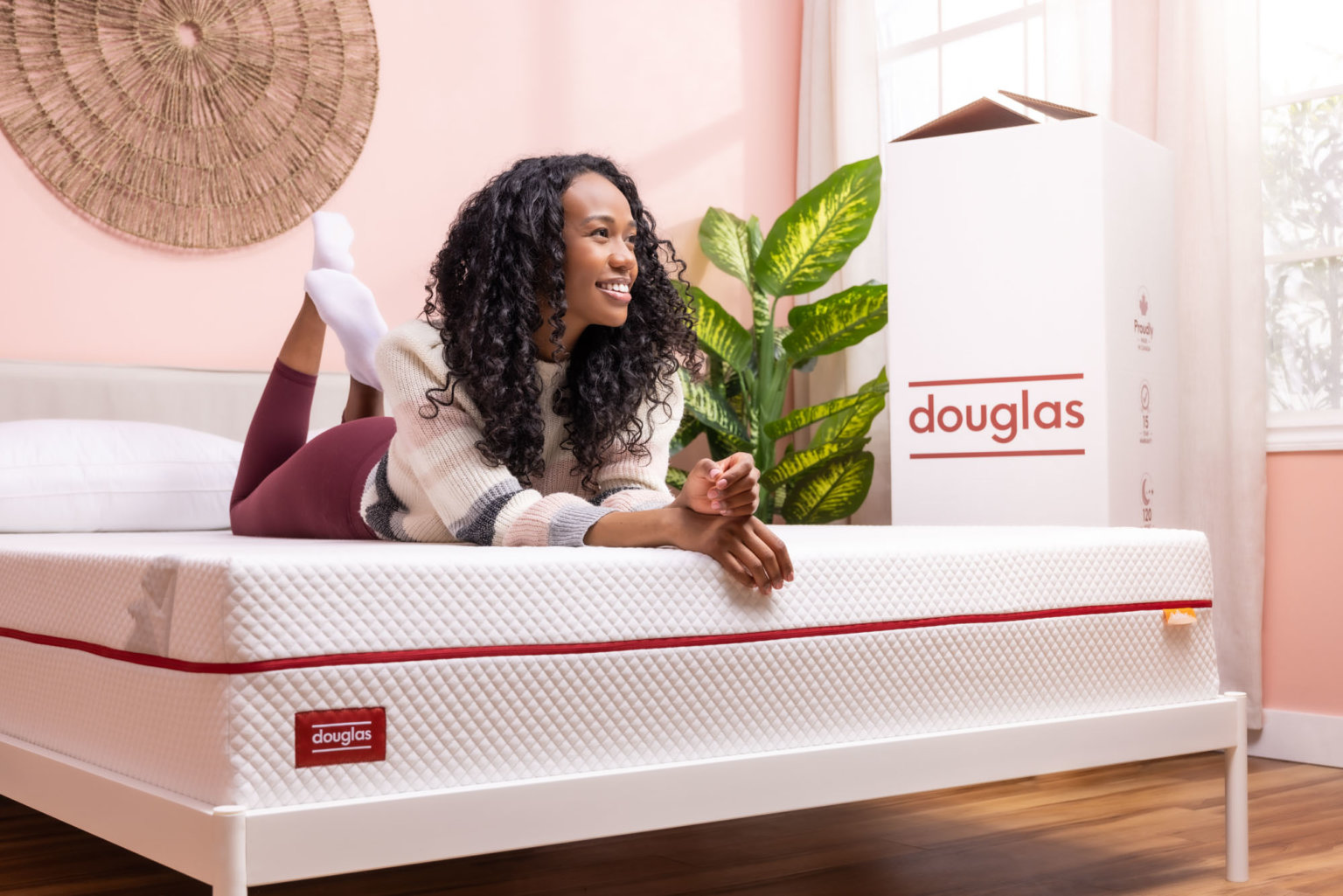 Douglas Alpine Cooling Gel Mattress Made in Canada
