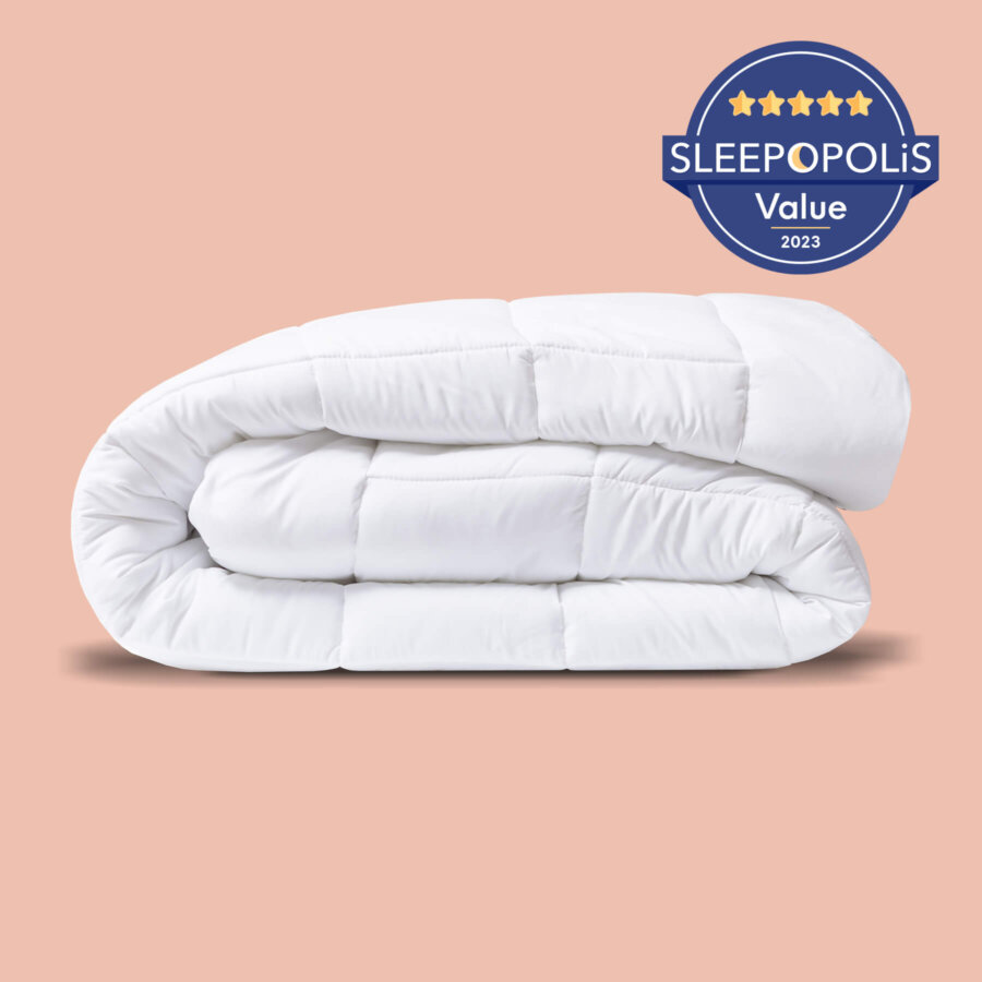 Down alternative duvet with 5-star award for Value