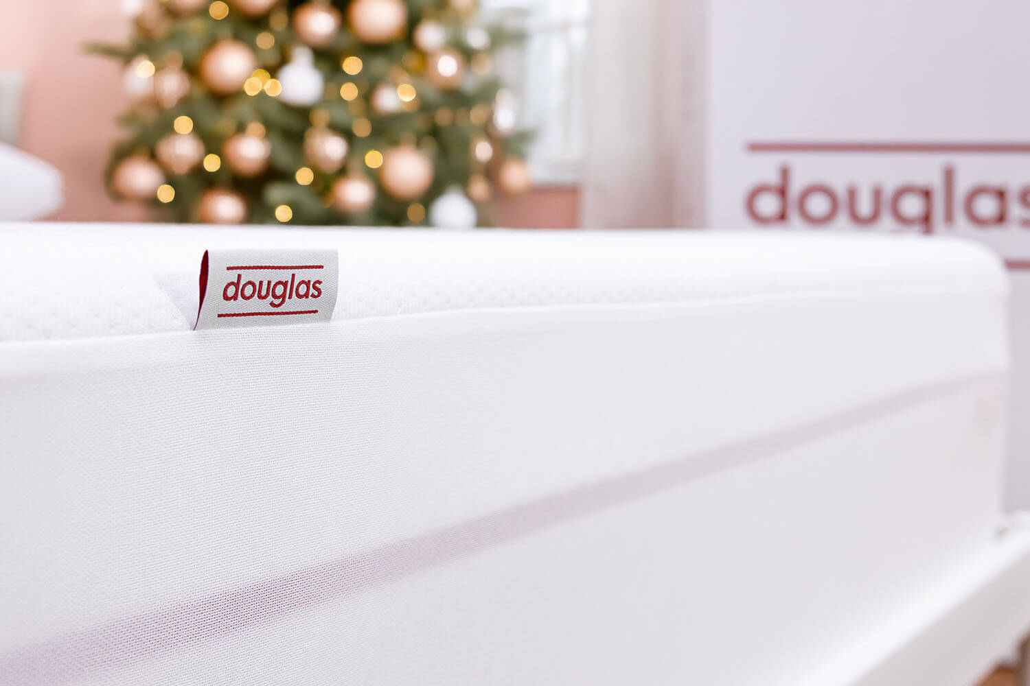 Closeup view of the Douglas Mattress Protector