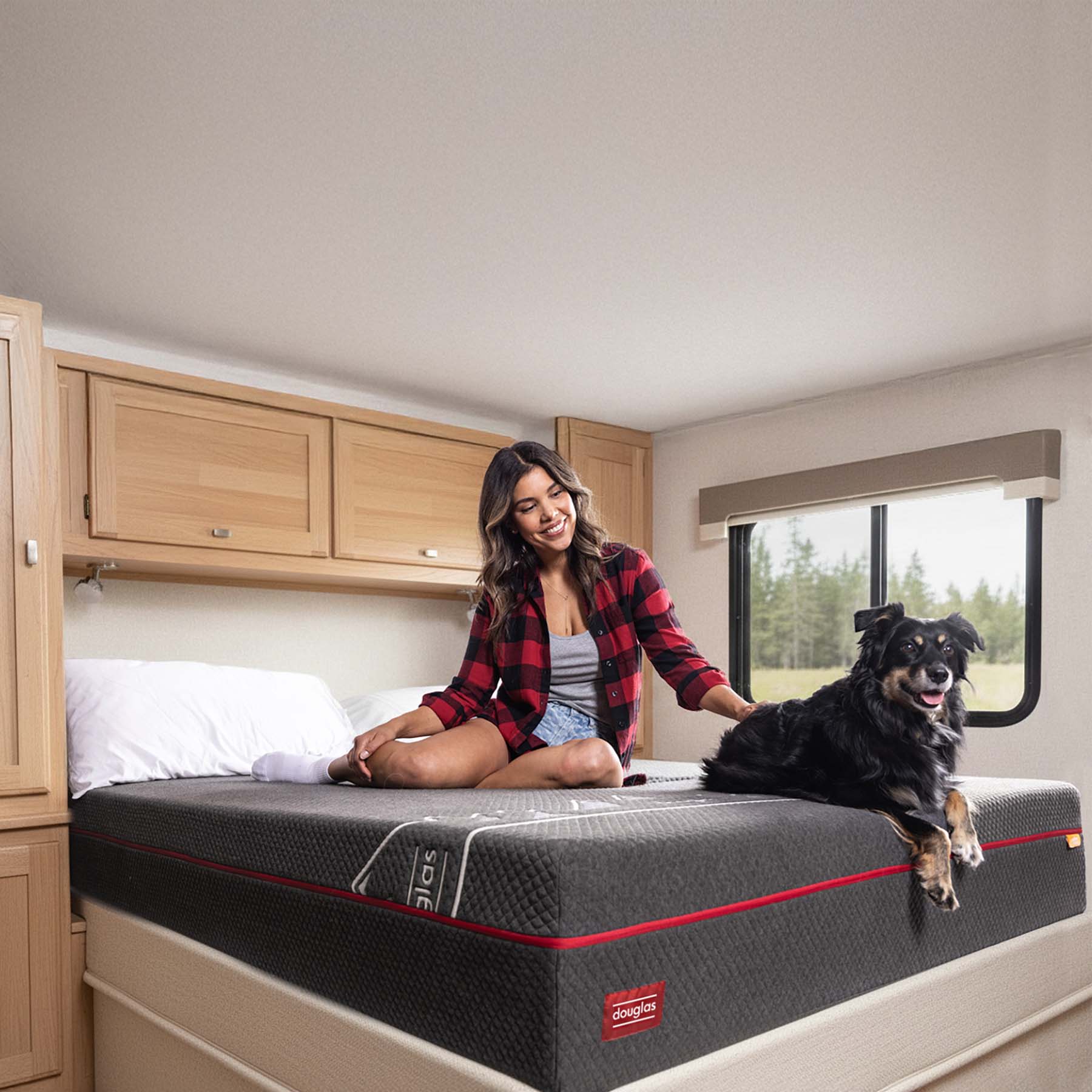 Douglas Alpine Hybrid RV Mattress