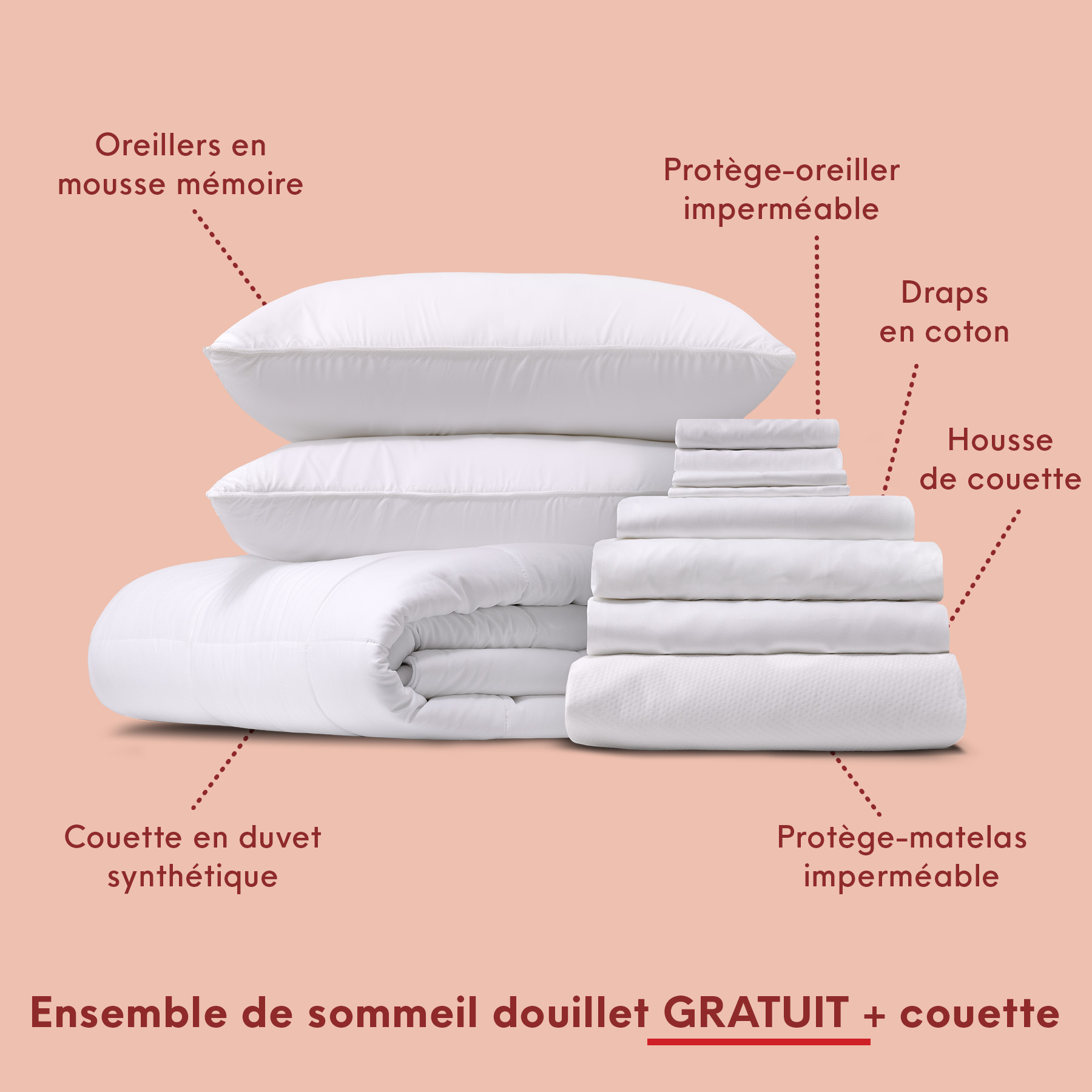 Ensemble base plateforme + matelas - Image 2