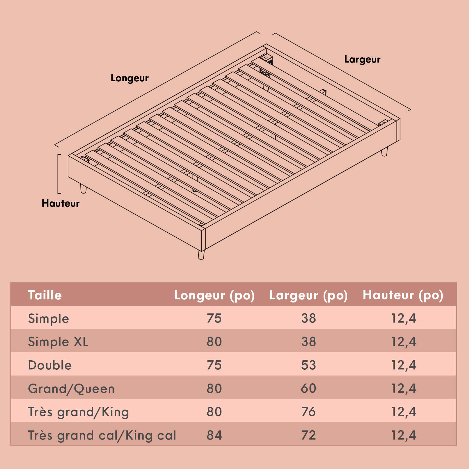 Ensemble base plateforme + matelas - Image 6