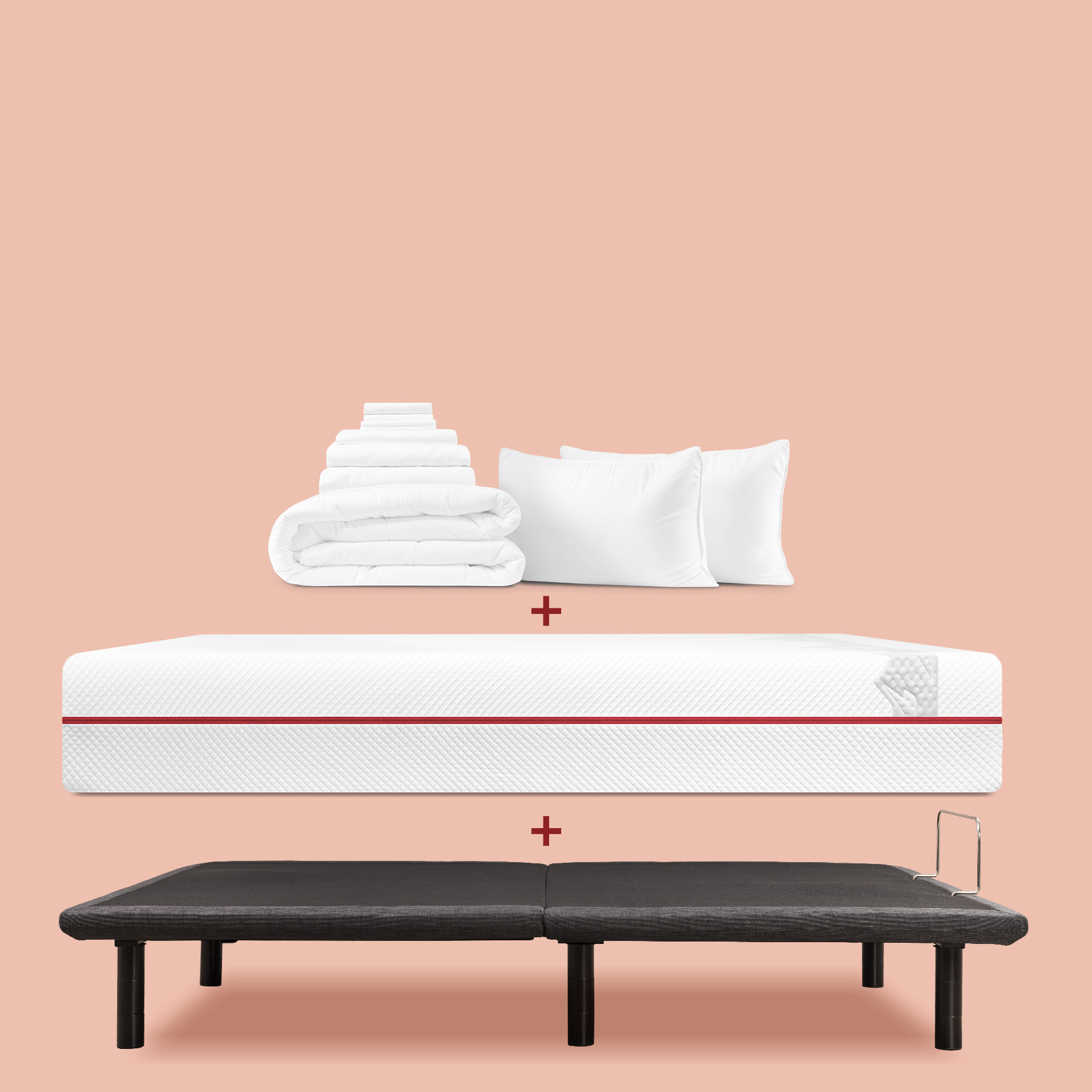 Adjustable Bed + Mattress Bundle