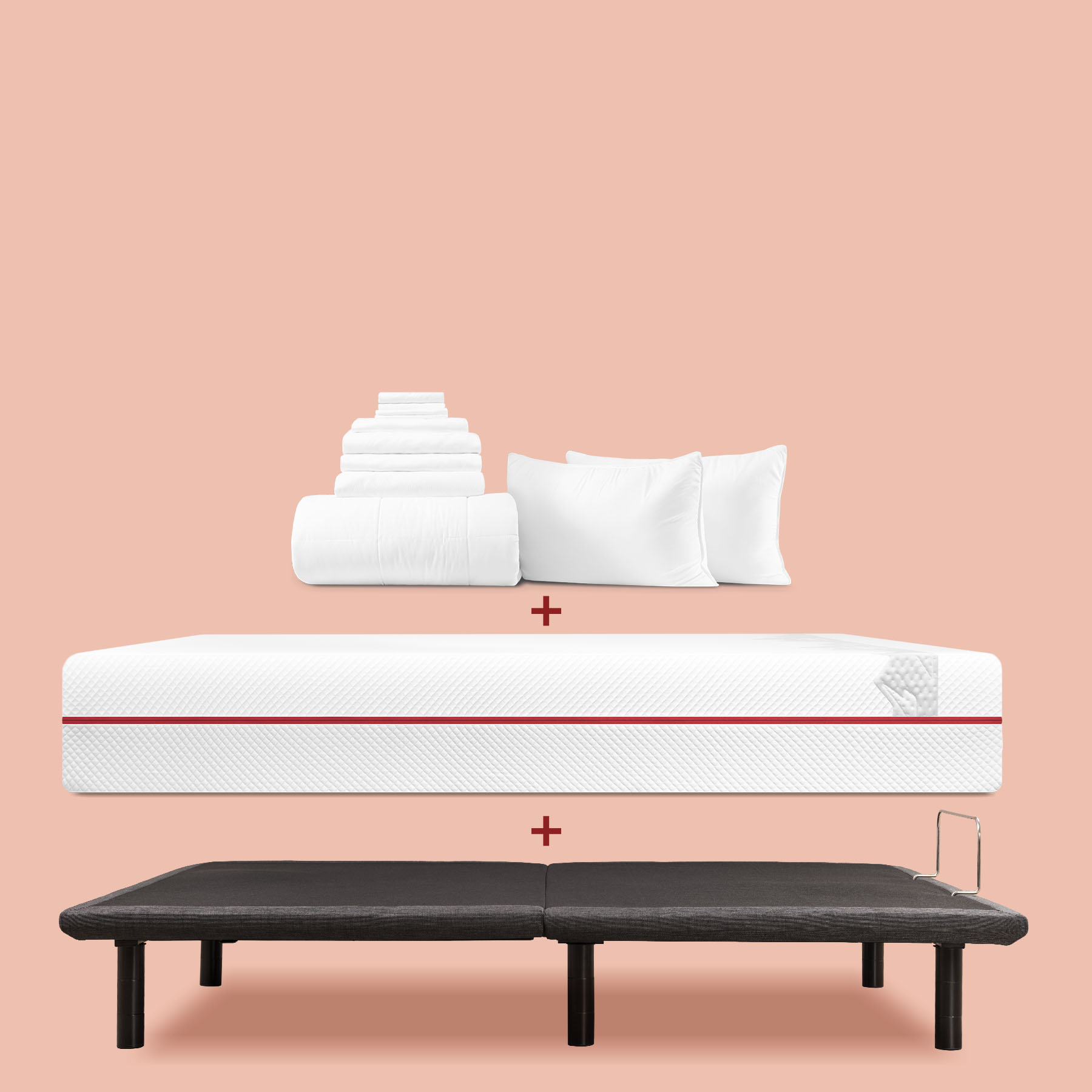 Ensemble lit ajustable + matelas