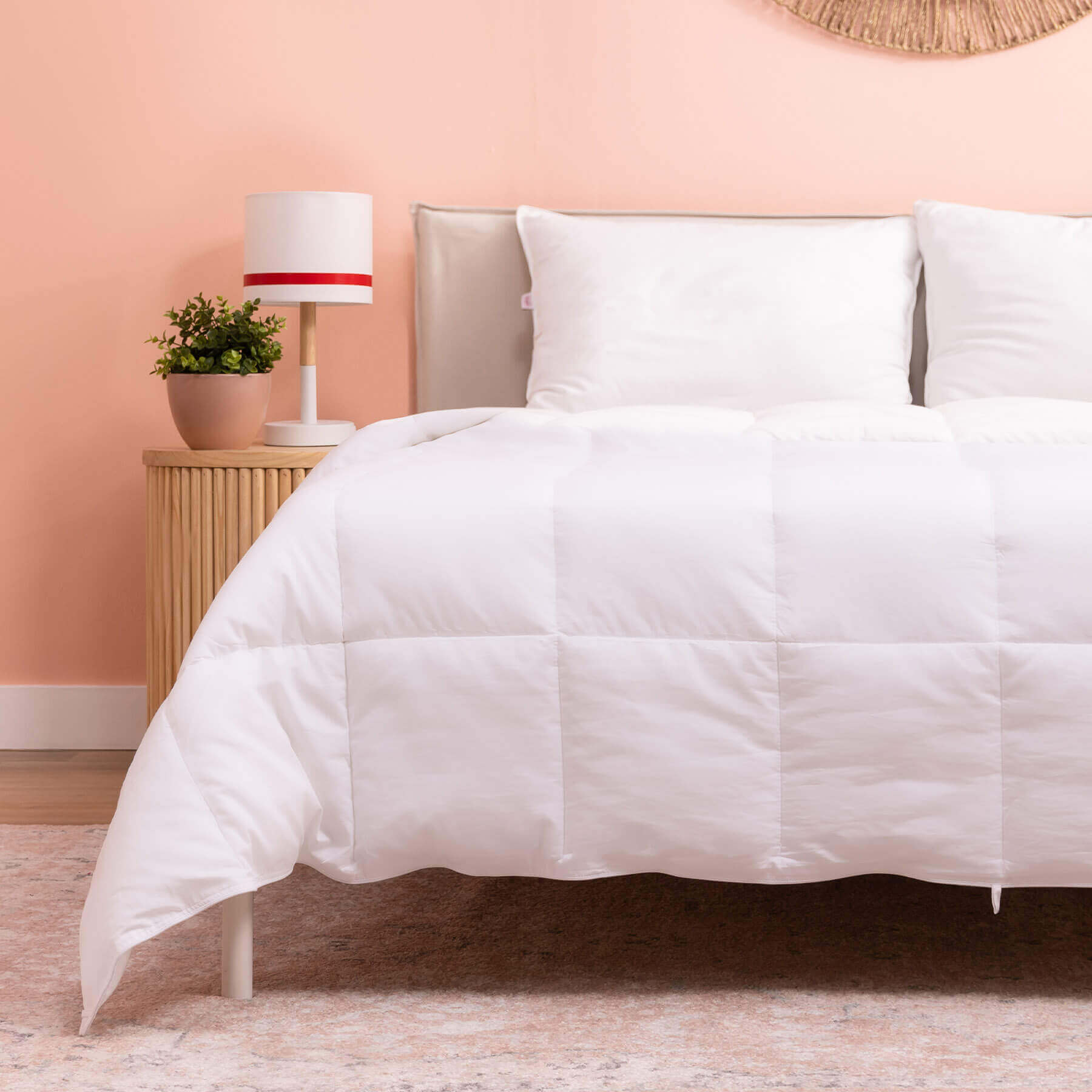 Down-Alternative-Duvet-Carousel-9 Douglas Down Alternative Duvet placed on a Douglas mattress