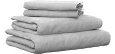Linen Sheets Light Grey