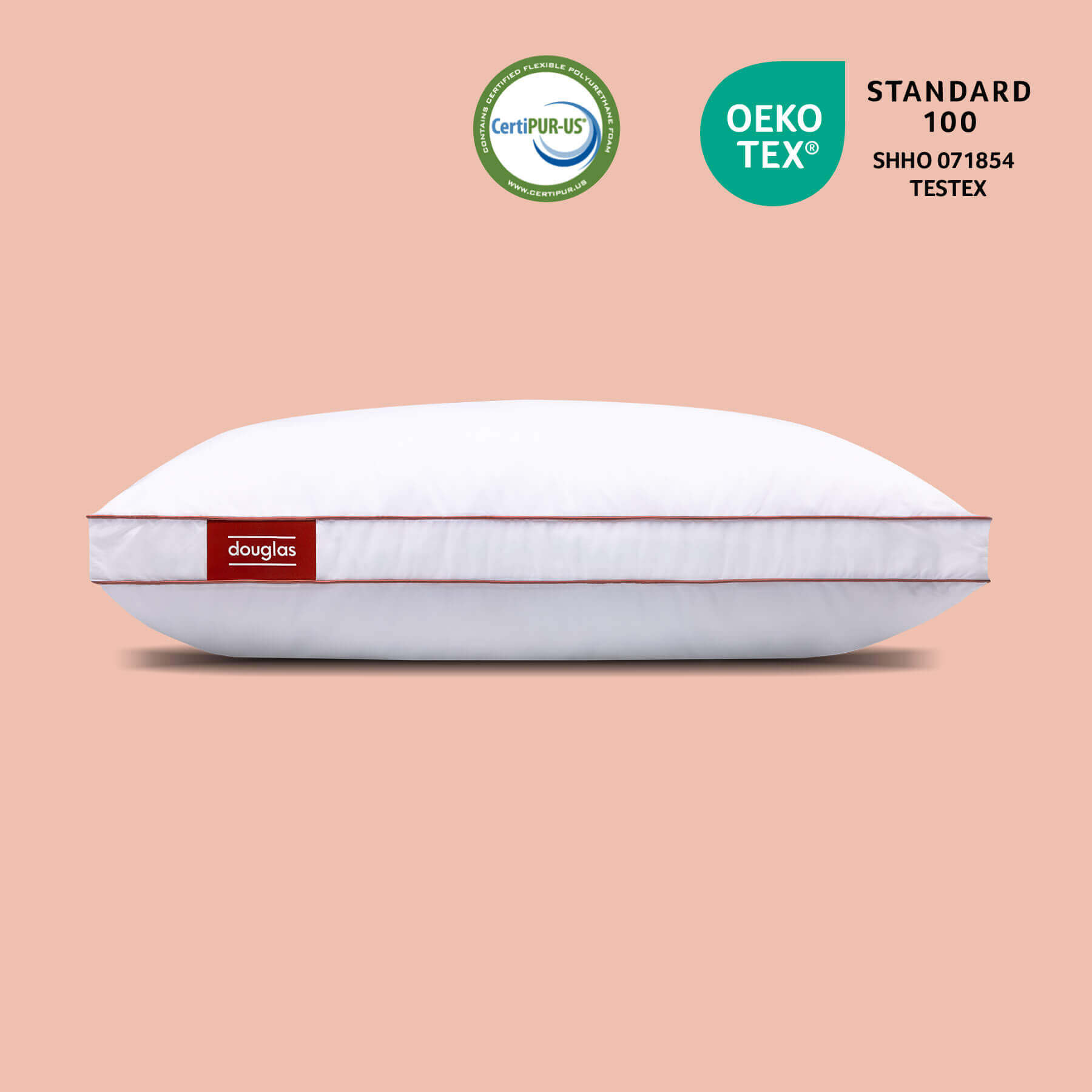 Low Loft Memory Foam Pillow