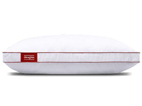 A Douglas adjustable memory foam pillow